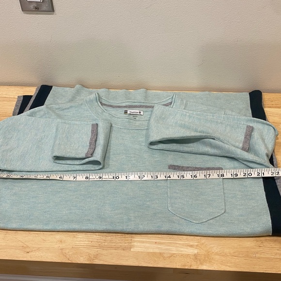 Smartwool Sweater Shadow Pine Color Block Merino Wool Blend Women's XL perfect - Picture 9 of 10